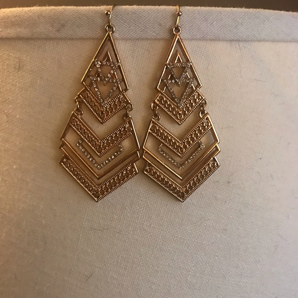 Dressy drop earrings